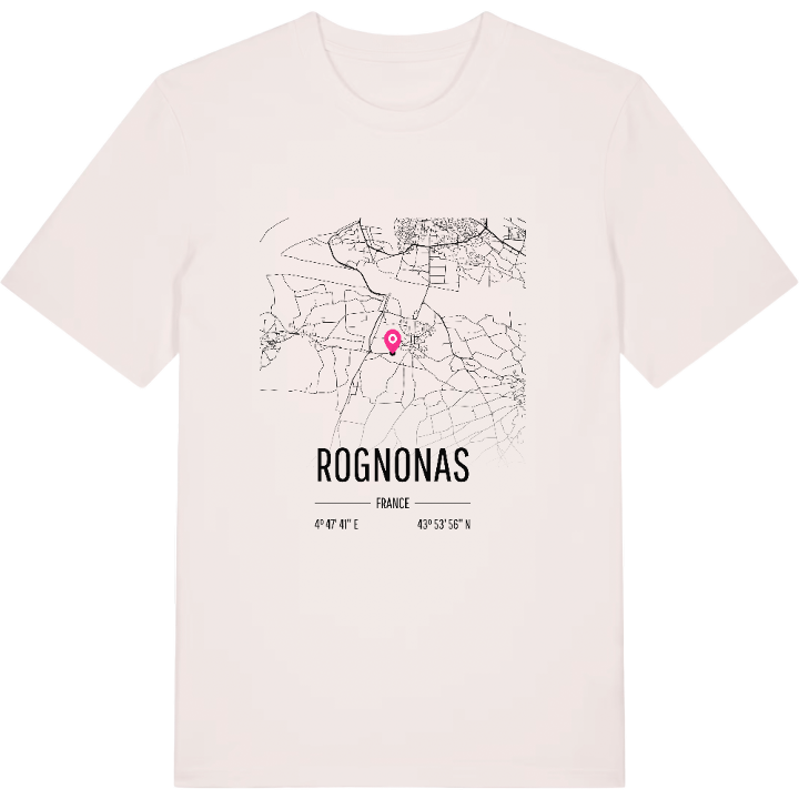 Rognonas karta t-shirt – t-shirt från PinShirt