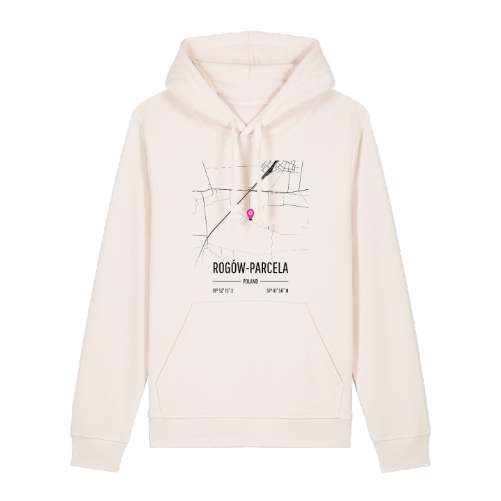 Rogów-Parcela karta hoodie – hoodie från PinShirt