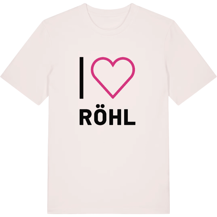 Jag älskar Röhl t-shirt stort tryck – t-shirt från PinShirt
