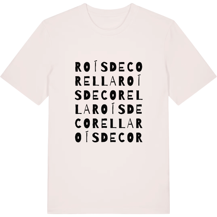 Roís de Corella ordlek t-shirt – t-shirt från PinShirt