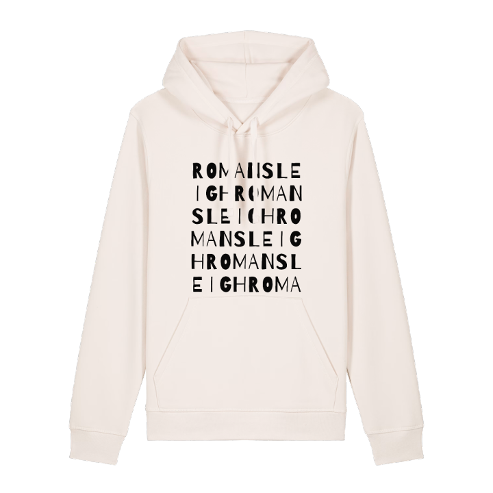 Romansleigh ordlek hoodie – hoodie från PinShirt