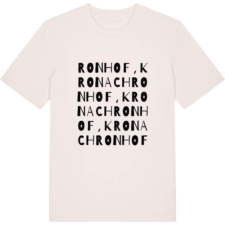 Ronhof, Kronach ordlek t-shirt – t-shirt från PinShirt