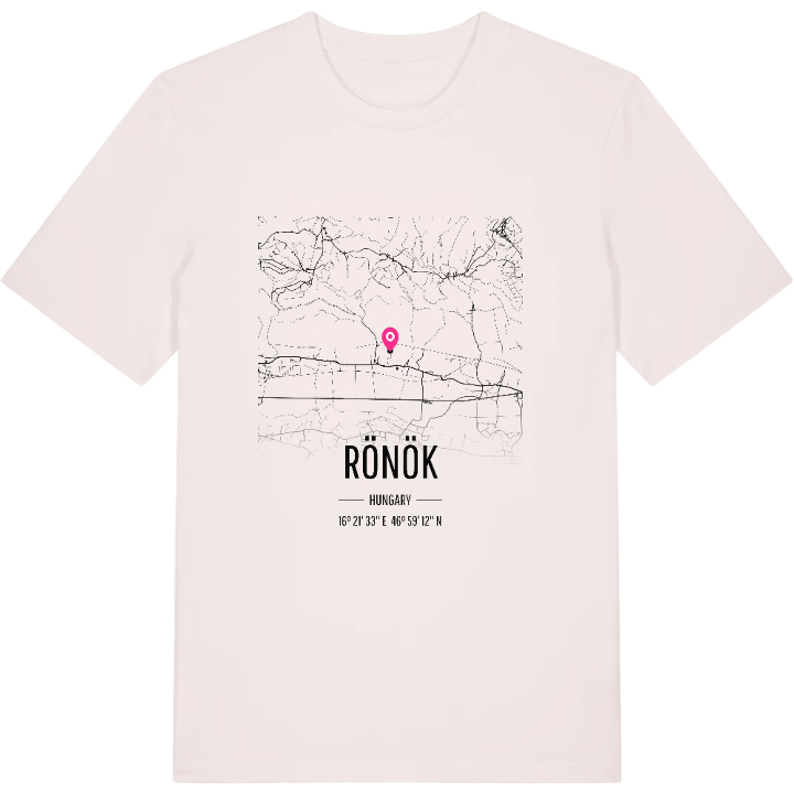 Rönök karta t-shirt – t-shirt från PinShirt
