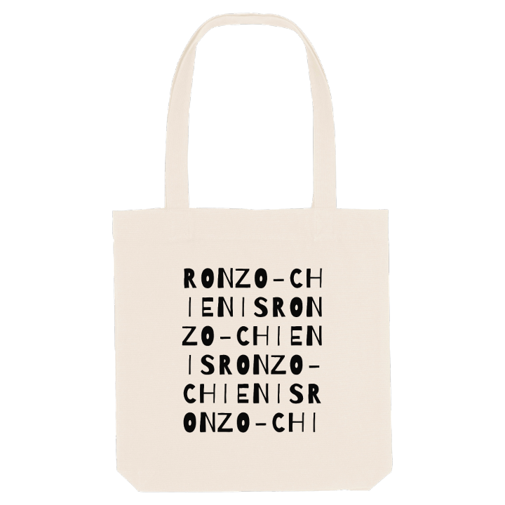 Ronzo-Chienis ordlek tygkasse – tygkasse från PinShirt