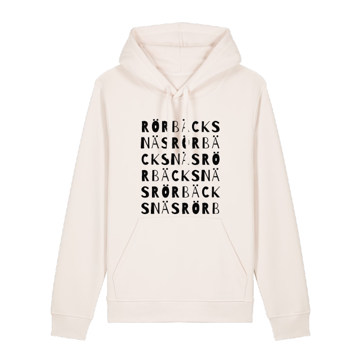 Rörbäcksnäs ordlek hoodie – hoodie från PinShirt