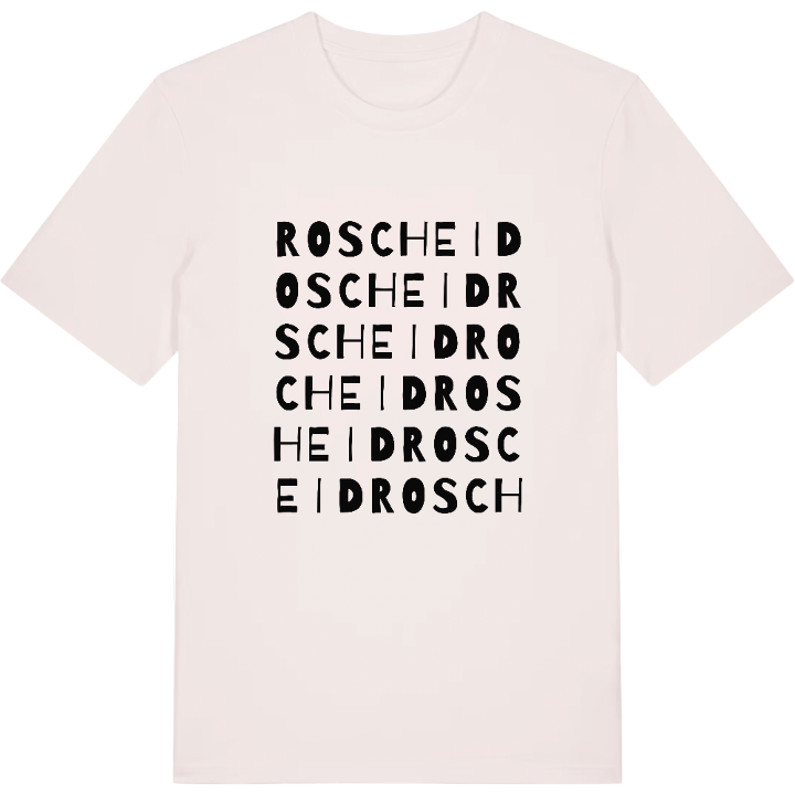 Roscheid ordlek t-shirt – t-shirt från PinShirt