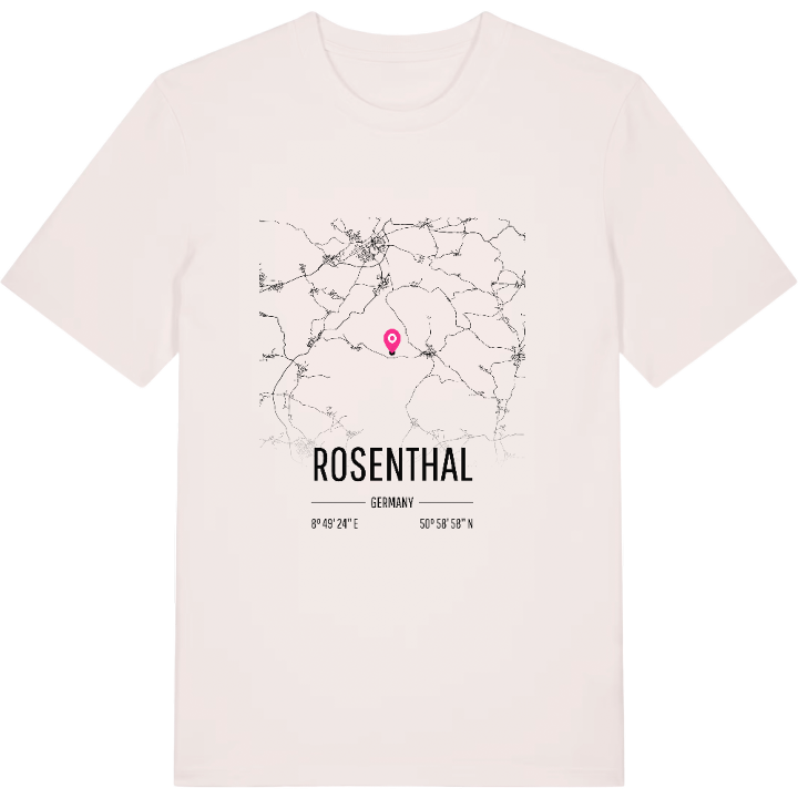 Rosenthal karta t-shirt – t-shirt från PinShirt