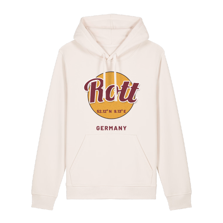 Rott cirkel hoodie – hoodie från PinShirt
