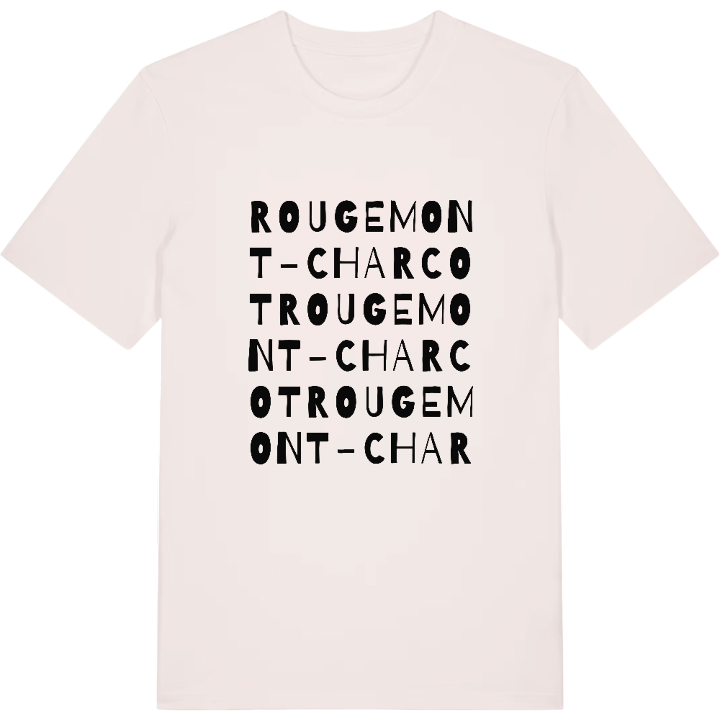Rougemont - Charcot ordlek t-shirt – t-shirt från PinShirt