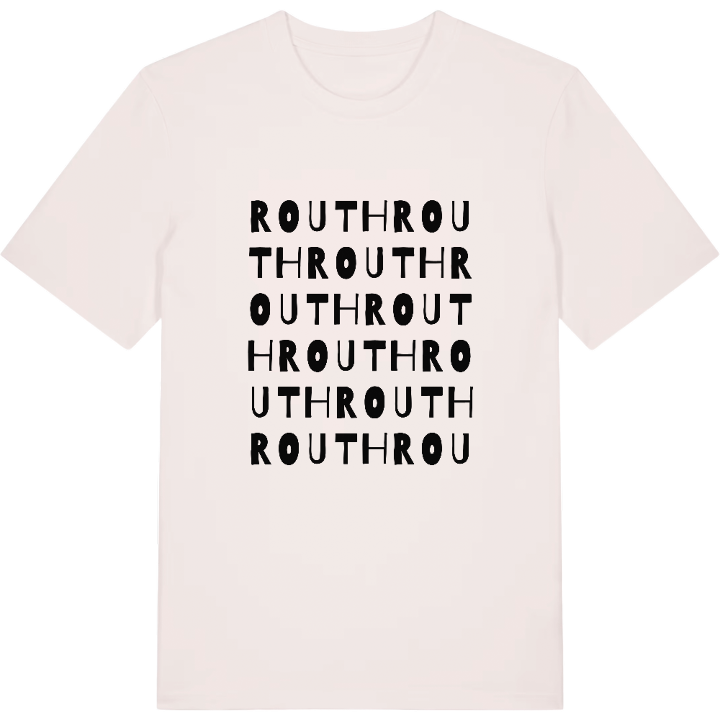 Routh ordlek t-shirt – t-shirt från PinShirt