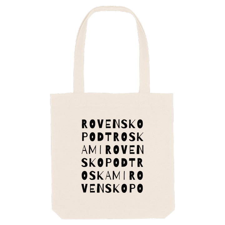 Rovensko pod Troskami ordlek tygkasse – tygkasse från PinShirt