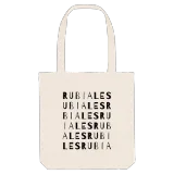 Rubiales ordlek tygkasse