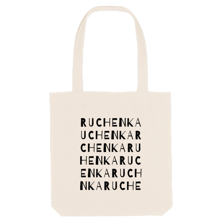 Ruchenka ordlek tygkasse – tygkasse från PinShirt