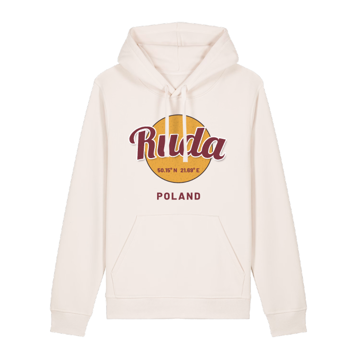 Ruda cirkel hoodie – hoodie från PinShirt