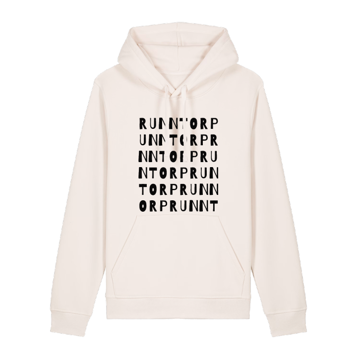 Runntorp ordlek hoodie – hoodie från PinShirt