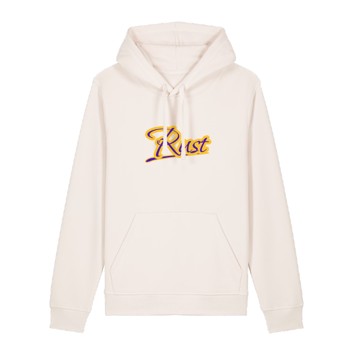 Rust baseball hoodie – hoodie från PinShirt