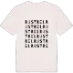 Rustrel ordlek t-shirt
