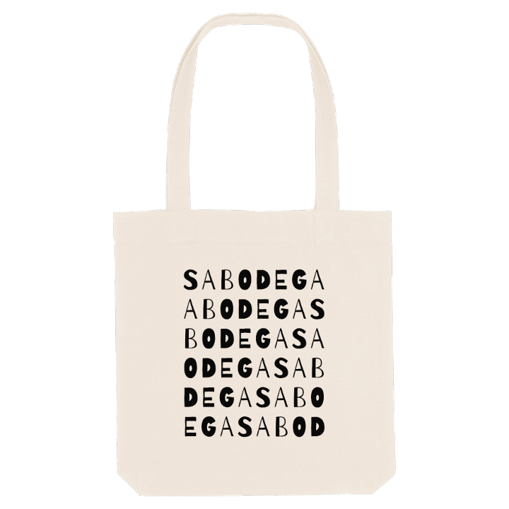 sa Bodega ordlek tygkasse – tygkasse från PinShirt