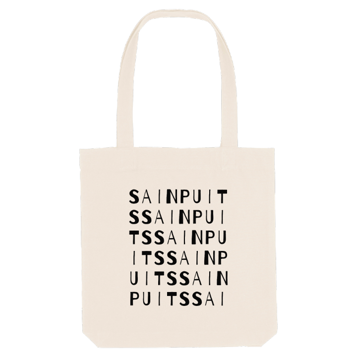 Sainpuits ordlek tygkasse – tygkasse från PinShirt