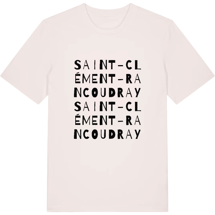 Saint-Clément-Rancoudray ordlek t-shirt – t-shirt från PinShirt
