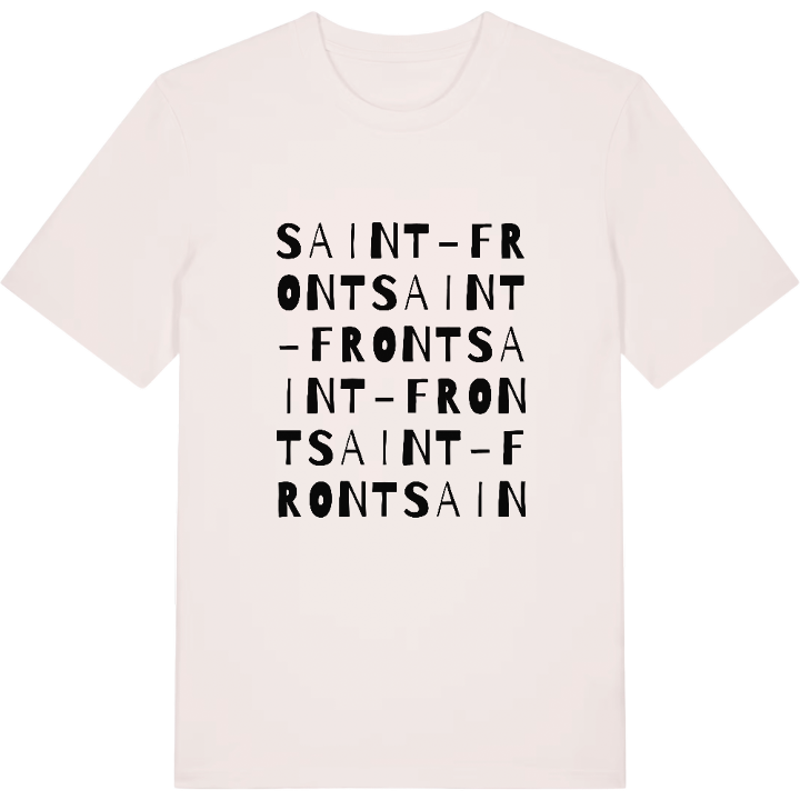 Saint-Front ordlek t-shirt – t-shirt från PinShirt