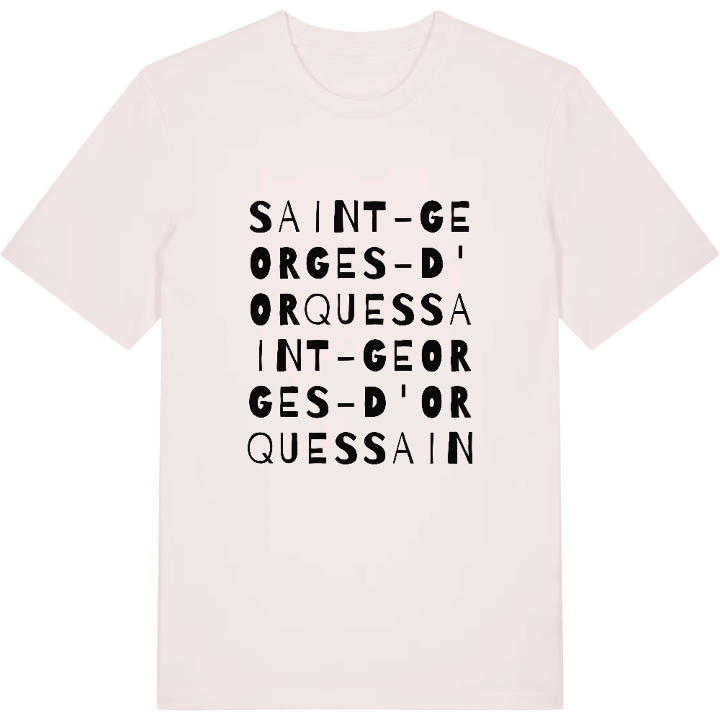 Saint-Georges-d'Orques ordlek t-shirt – t-shirt från PinShirt