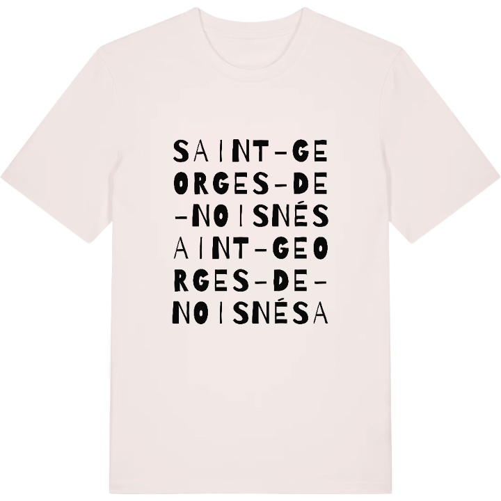 Saint-Georges-de-Noisné ordlek t-shirt – t-shirt från PinShirt