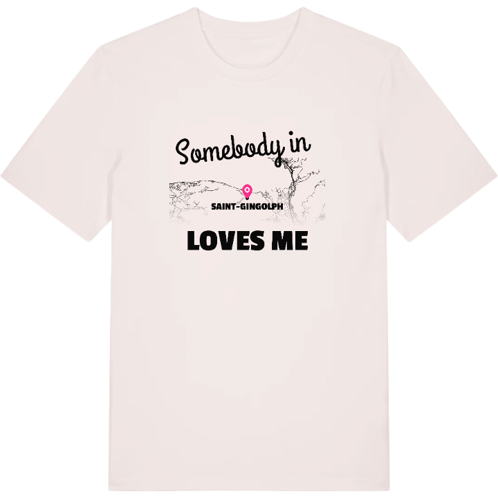 Någon i Saint-Gingolph älskar mig t-shirt – t-shirt från PinShirt