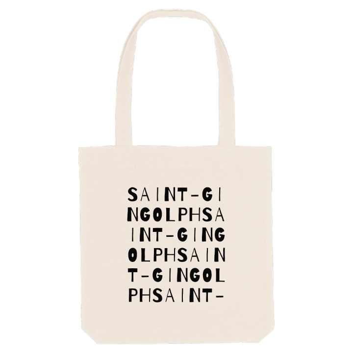 Saint-Gingolph ordlek tygkasse – tygkasse från PinShirt