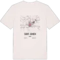 Saint-Junien karta t-shirt