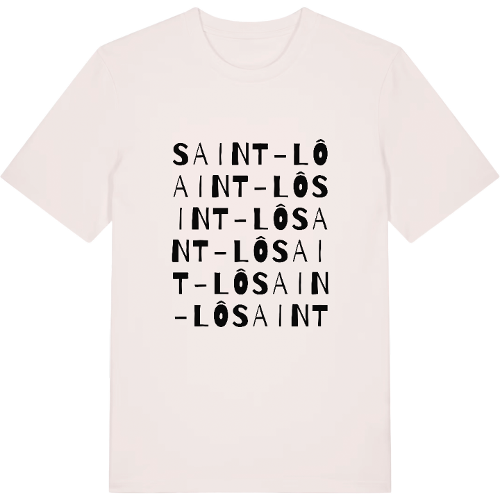 Saint-Lô ordlek t-shirt – t-shirt från PinShirt