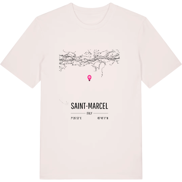 Saint-Marcel karta t-shirt – t-shirt från PinShirt