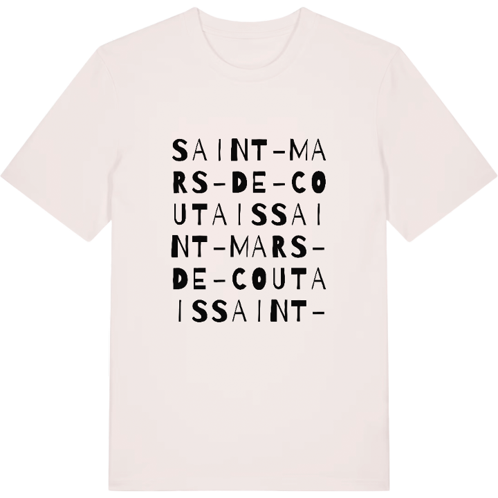 Saint-Mars-de-Coutais ordlek t-shirt – t-shirt från PinShirt
