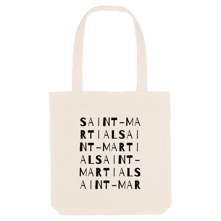 Saint-Martial ordlek tygkasse – tygkasse från PinShirt