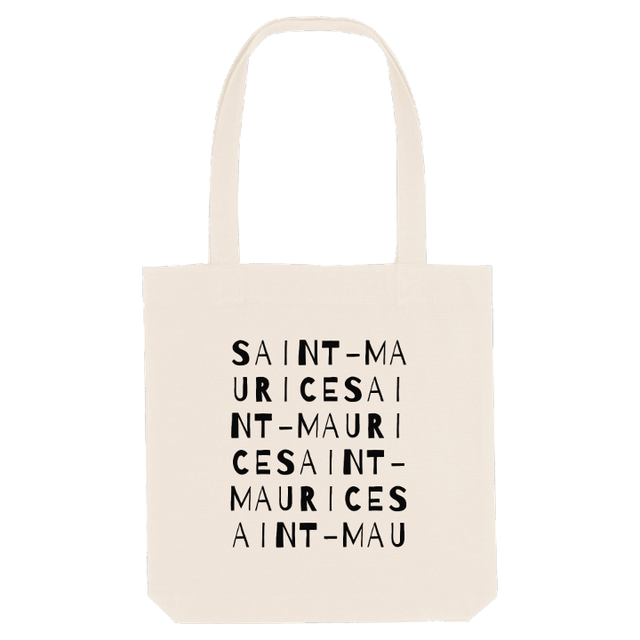 Saint-Maurice ordlek tygkasse – tygkasse från PinShirt