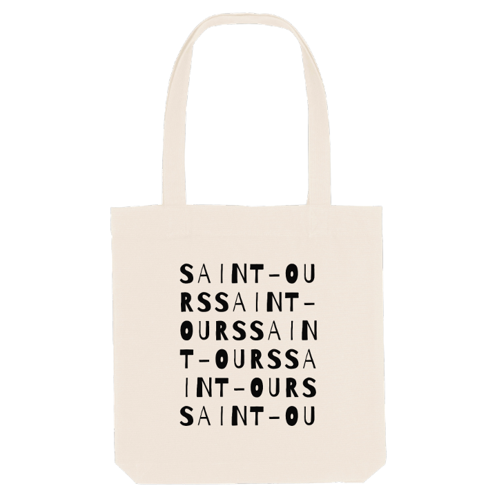 Saint-Ours ordlek tygkasse – tygkasse från PinShirt