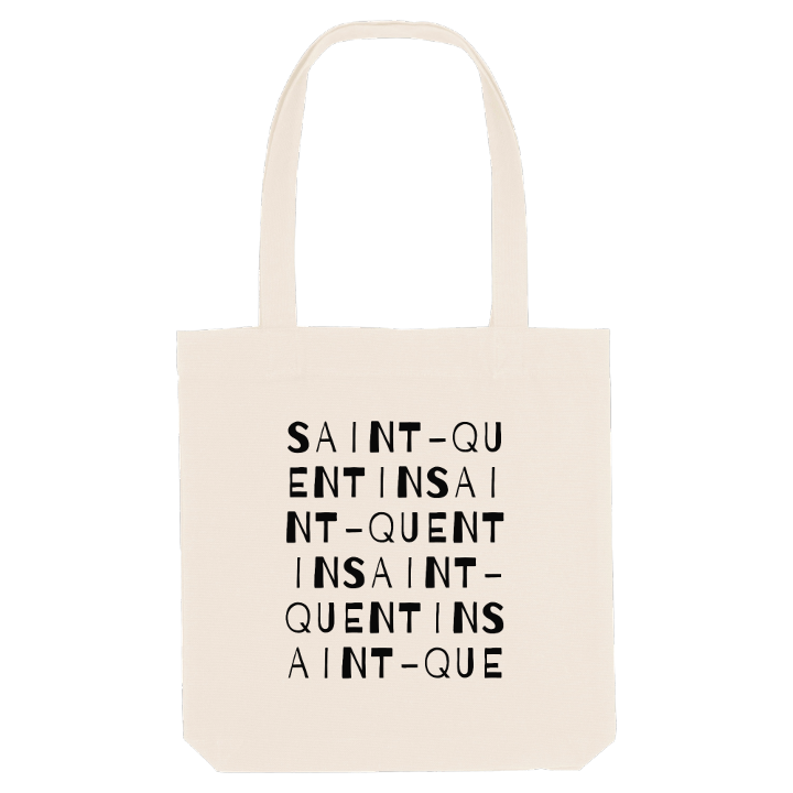 Saint-Quentin ordlek tygkasse – tygkasse från PinShirt