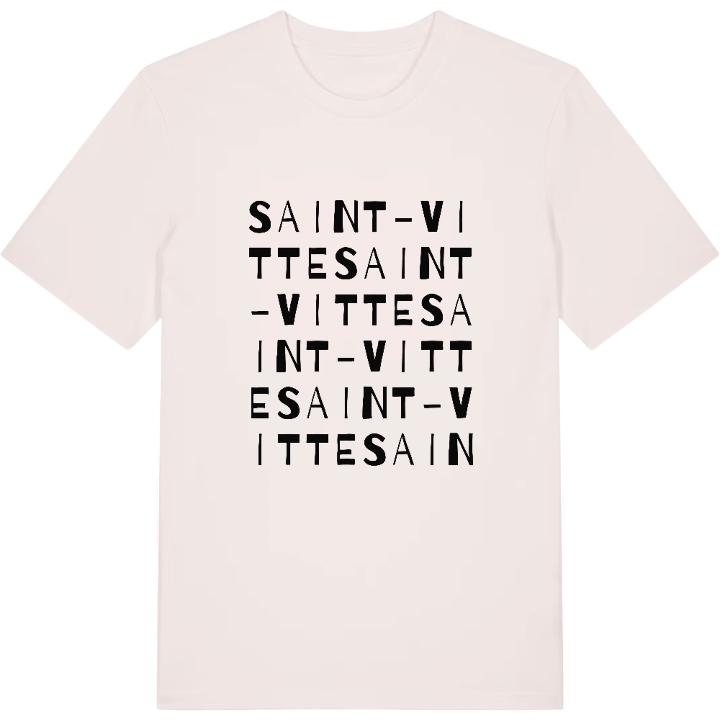 Saint-Vitte ordlek t-shirt – t-shirt från PinShirt