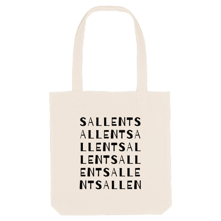 Sallent ordlek tygkasse – tygkasse från PinShirt