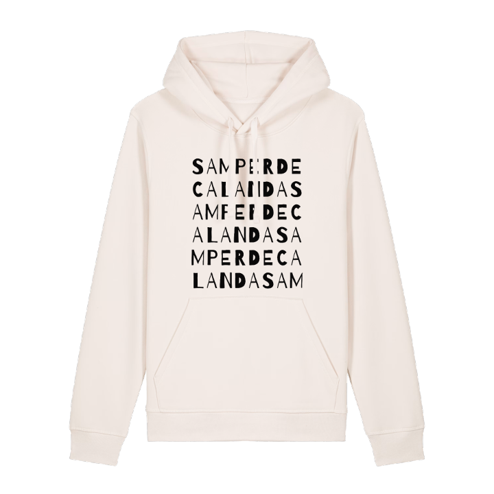 Samper de Calanda ordlek hoodie – hoodie från PinShirt