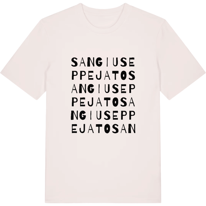 San Giuseppe Jato ordlek t-shirt – t-shirt från PinShirt
