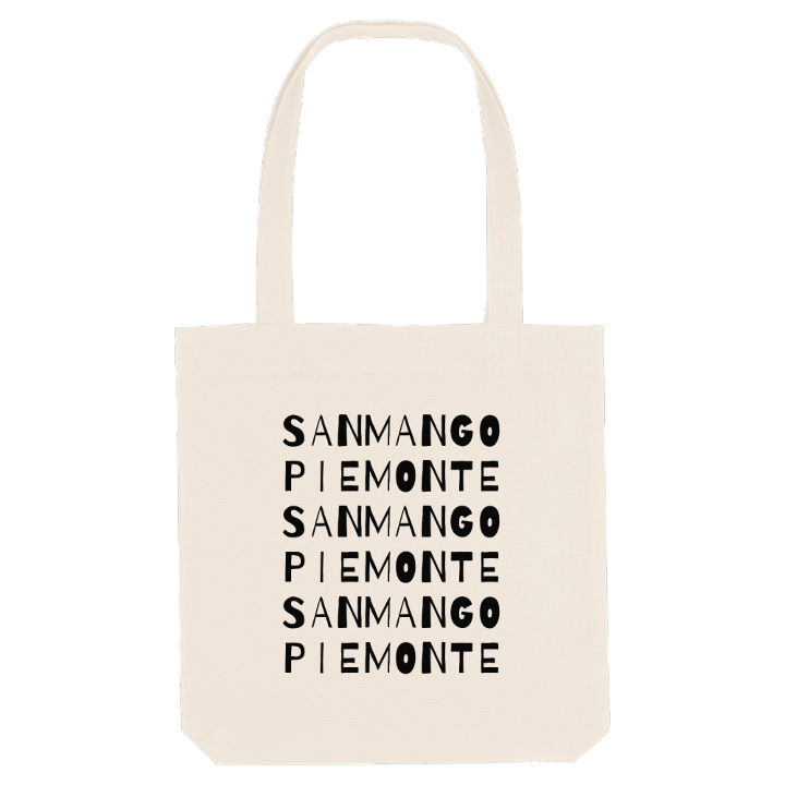 San Mango Piemonte ordlek tygkasse – tygkasse från PinShirt