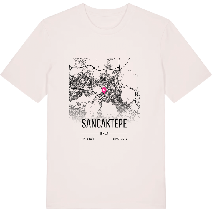 Sancaktepe karta t-shirt – t-shirt från PinShirt