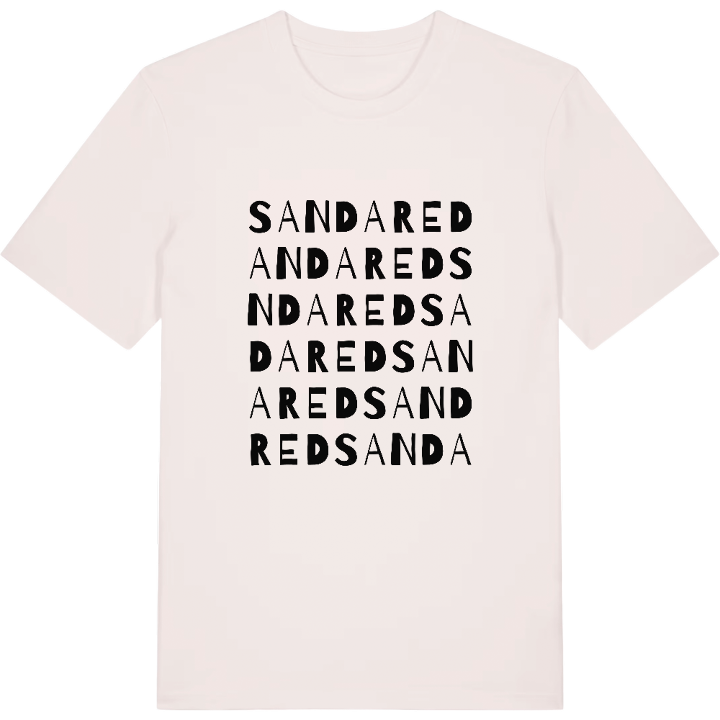 Sandared ordlek t-shirt – t-shirt från PinShirt