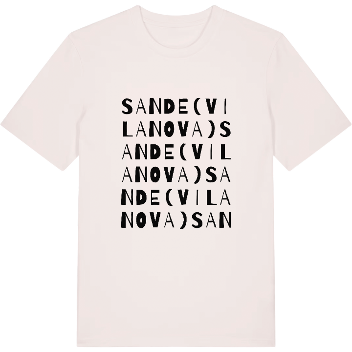 Sande (Vila Nova) ordlek t-shirt – t-shirt från PinShirt