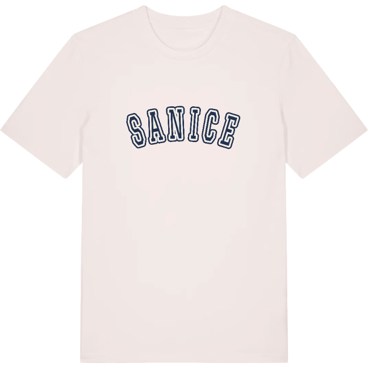 Sanice college t-shirt – t-shirt från PinShirt