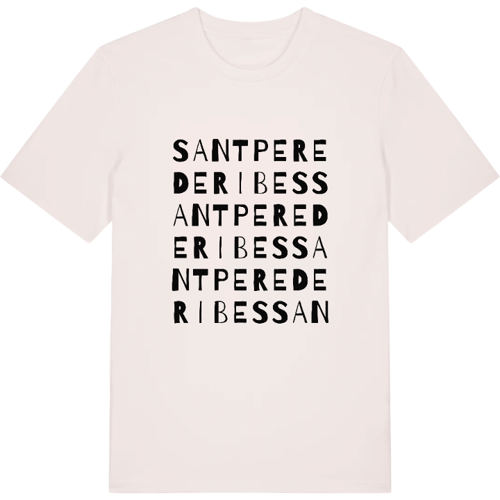 Sant Pere de Ribes ordlek t-shirt – t-shirt från PinShirt