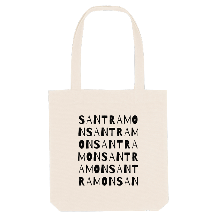 Sant Ramon ordlek tygkasse – tygkasse från PinShirt