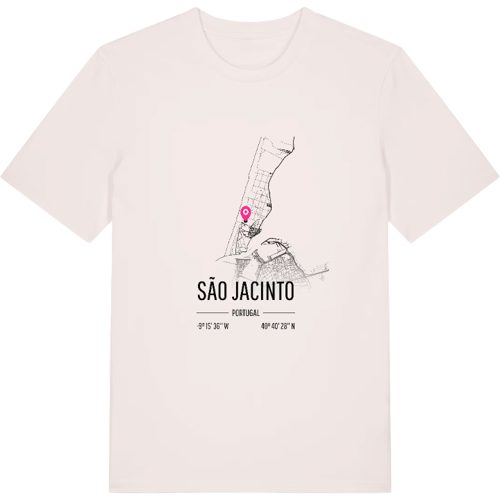 São Jacinto karta t-shirt – t-shirt från PinShirt