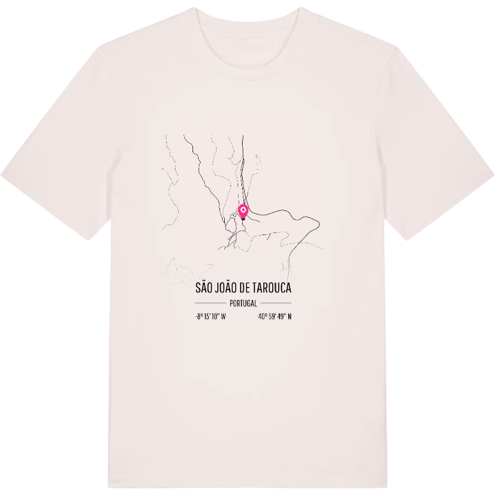 São João de Tarouca karta t-shirt – t-shirt från PinShirt